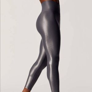 carbon38 high waisted gray 7/8 takara legging